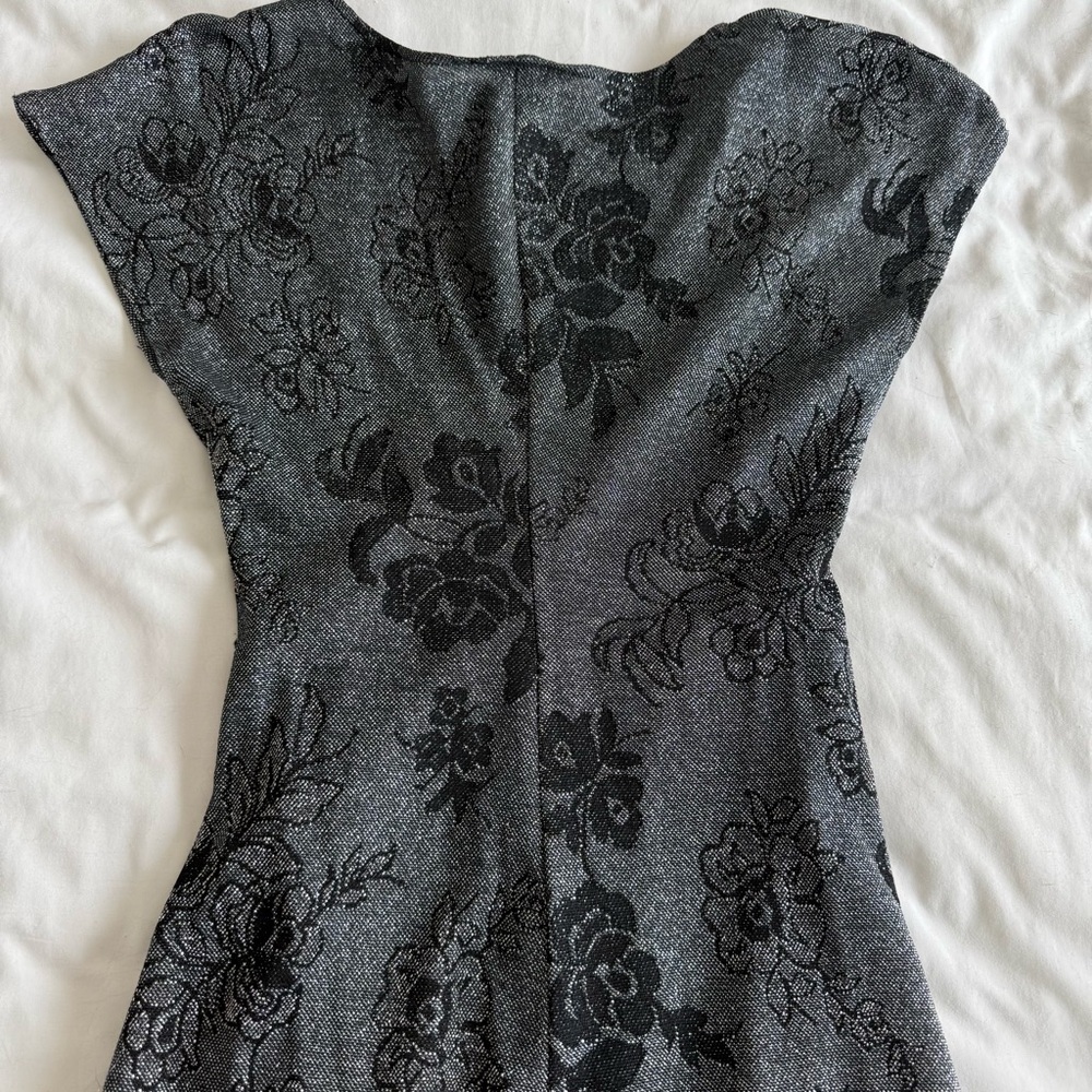 Vintage 80s All That Jazzy Floral Midi Dress - Picture 7 of 9